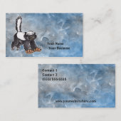 Carte De Visite Blaireau de miel (Devant / Derrière)