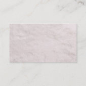 Carte de visite blanc d'apothicaire de texture de (Dos)