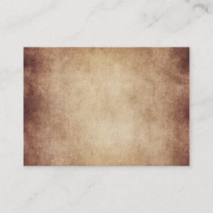 Carte De Visite Blanc de modèle âgé par cru de papier parchemin