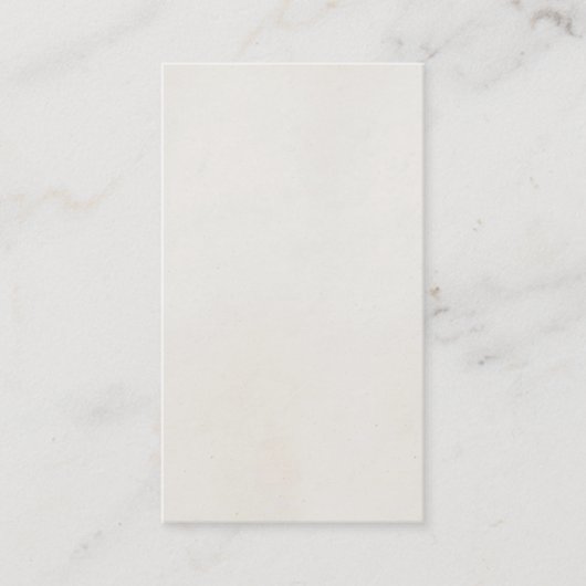 Carte De Visite Blanc de papier antique de modèle de 1850s (Devant)