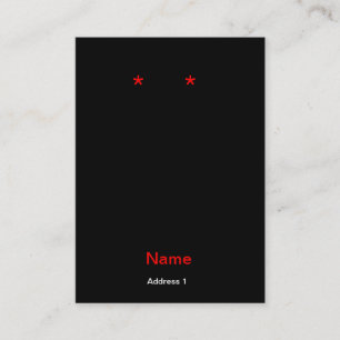 Carte De Visite Blanc indigène de boucle d'oreille de chevaux