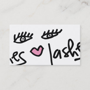 Carte De Visite Blanc personnalisable de service de 311 mèches