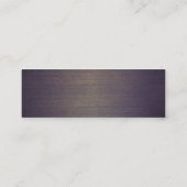 Carte de visite blanc professionnel propre et simp (Dos)