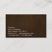 Carte De Visite Blanc XX (Dos)