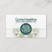 Carte de visite blanc Zenfasi (Dos)