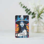 Carte De Visite Blank Affirmation Cards (Debout devant)