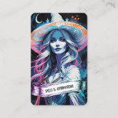 Carte De Visite Blank Affirmation Spell Cards (Devant)