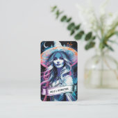 Carte De Visite Blank Affirmation Spell Cards (Debout devant)