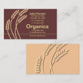 Carte De Visite Blé (Devant / Derrière)