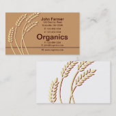 Carte De Visite Blé (Devant / Derrière)