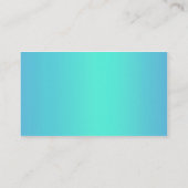 Carte De Visite Bleu (Dos)