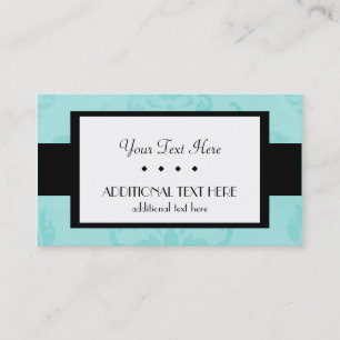 Carte De Visite Bleu