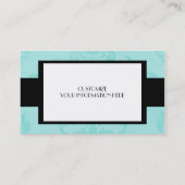 Carte De Visite Bleu (Dos)