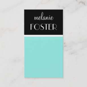 Carte De Visite Bleu