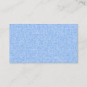 Carte De Visite Bleu (Dos)