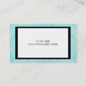 Carte De Visite Bleu (Dos)