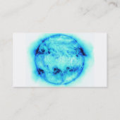 Carte de visite bleu 2 de Sun (Dos)