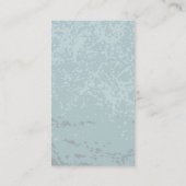 Carte De Visite bleu boueux (Dos)