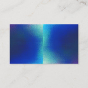 Carte de visite bleu brillant