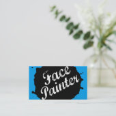 Carte De Visite Bleu de floc de Jack (Debout devant)