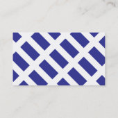Carte De Visite Bleu Froid Sympa (Dos)
