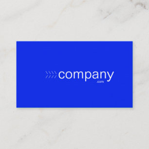 carte de visite bleu gras avec votre adresse Web