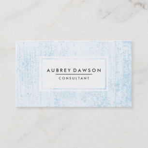 Carte De Visite Bleu Grunge