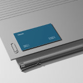 Carte De Visite Bleu océan