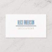 Carte De Visite Bleu-vert simple géométrique moderne affaires comp (Devant)