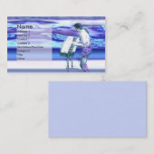 Carte De Visite Bleus de musicien (Devant / Derrière)