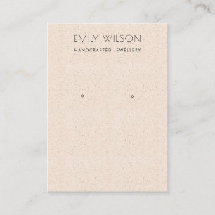 CARTE DE VISITE BLEUS PEACH CERAMIC TEXTURE REARRÊTER AFFICHER LOG