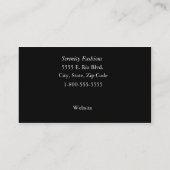 Carte De Visite Bling Diamond 100 (Dos)