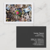 Carte De Visite Bling Flea Market (Bordé) (Devant / Derrière)