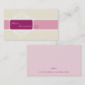 CARTE DE VISITE :: bliss 1 (Devant / Derrière)