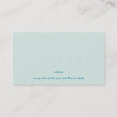 CARTE DE VISITE :: bliss 2 (Dos)