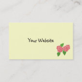 Carte De Visite Bliss de framboise (Dos)