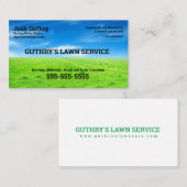 Carte De Visite Bliss Lawncare Business Card (Devant / Derrière)