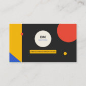 CARTE DE VISITE BLOC-COULEUR (Dos)