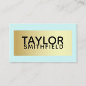 Carte De Visite bloc couleur (Devant)