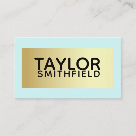 Carte De Visite bloc couleur (Devant)