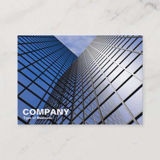 Carte De Visite Bloc de bureau reflet (Devant)