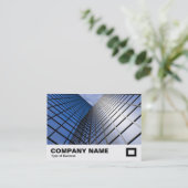 Carte De Visite Bloc de bureau reflet (Debout devant)