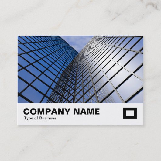 Carte De Visite Bloc de bureau reflet (Devant)