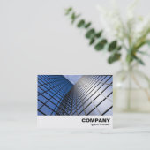 Carte De Visite Bloc de bureau reflet (Debout devant)