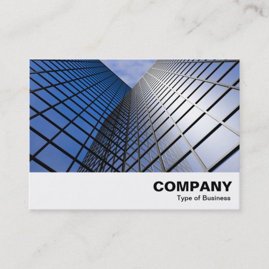 Carte De Visite Bloc de bureau reflet (Devant)