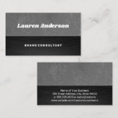 Carte De Visite Bloc de couleur de texture (Devant / Derrière)