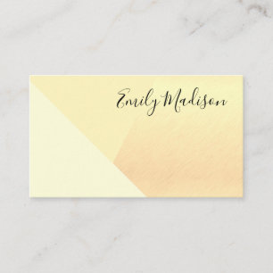 Carte De Visite Bloc de couleurs moderne Style tendance