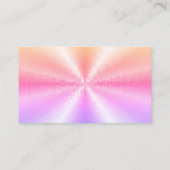 Carte De Visite Blocs arc-en-ciel en 3D Rainbow (Dos)