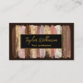 Carte De Visite Blocs de brosse à lattes épicés (Devant)