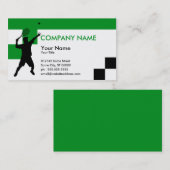 Carte De Visite blocs de tennis (Devant / Derrière)